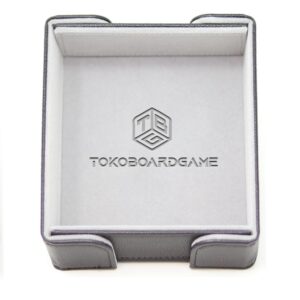 TBG Dice Tray Square - Light Gray
