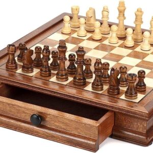 Magnetic Wooden Chess - Catur Laci