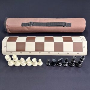 Tournament Chess Set - Brown