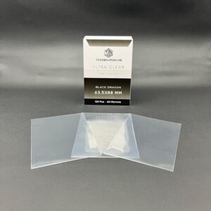 TBG Card Sleeves 63.5x88 mm - Black Dragon
