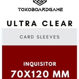 TBG Card Sleeves 70x120 mm Tarot Size - Inquisitor