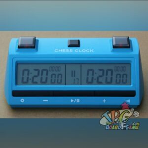 Professional Chess Clock - Biru Muda